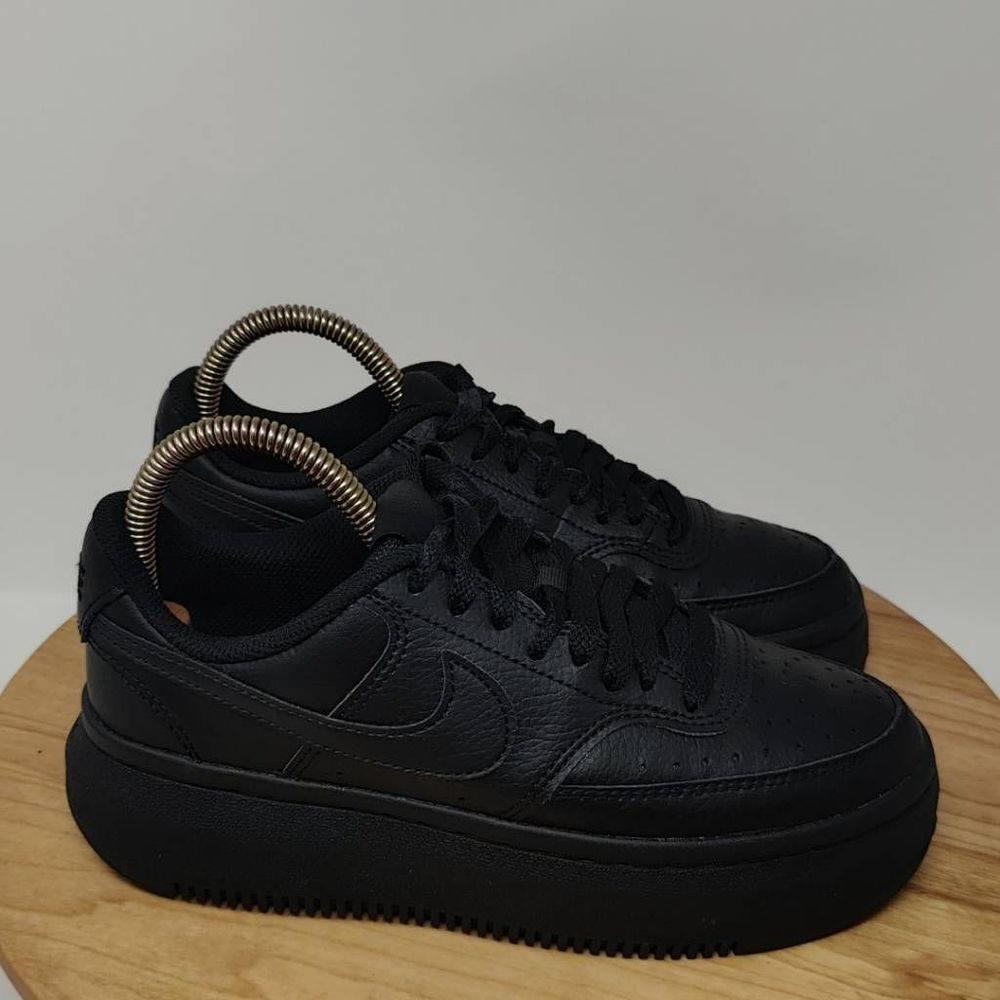 Nike Court Vision Alta Athletic Shoes- Womens- Size 7- Black[DM0113-001]Sneaker